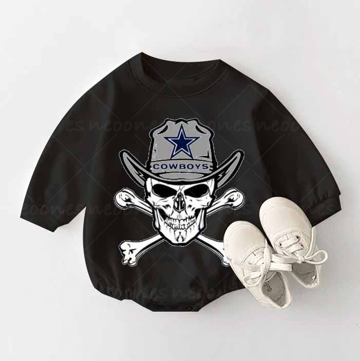Baby Cow Boy Romper and Adult Sweatshirt