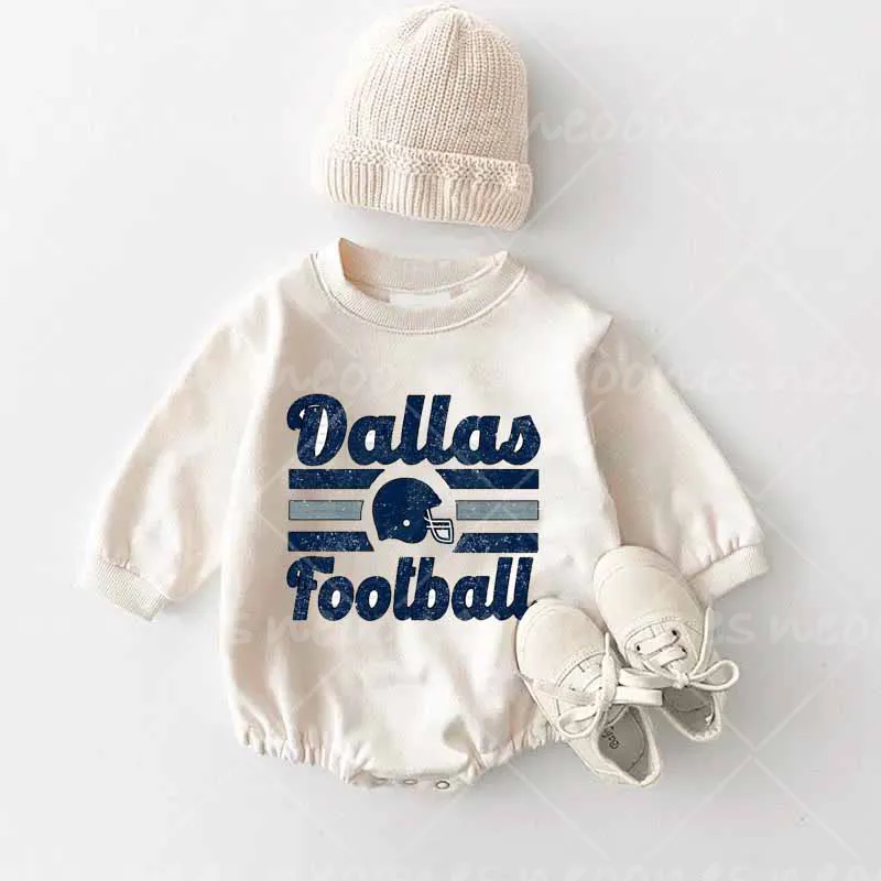 Baby Dallas Cowboys Romper and Adult Sweatshirt