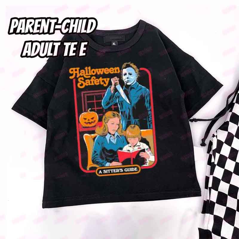 Baby Halloween Safety Print Romper