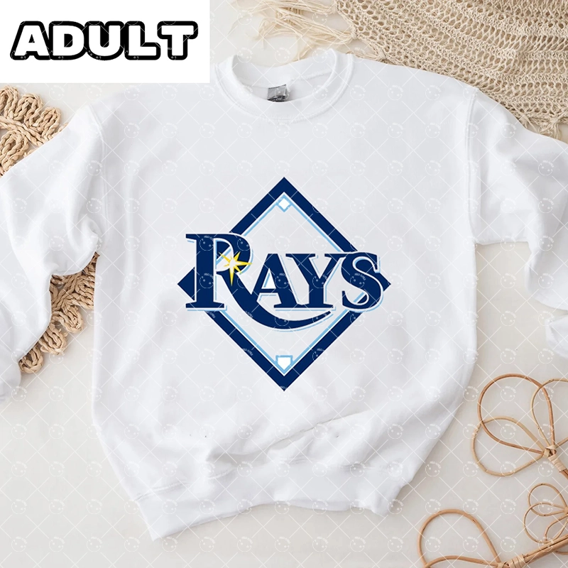Baby Tampa Bay Rays Baseball Romper and Adult Sweatshirt
