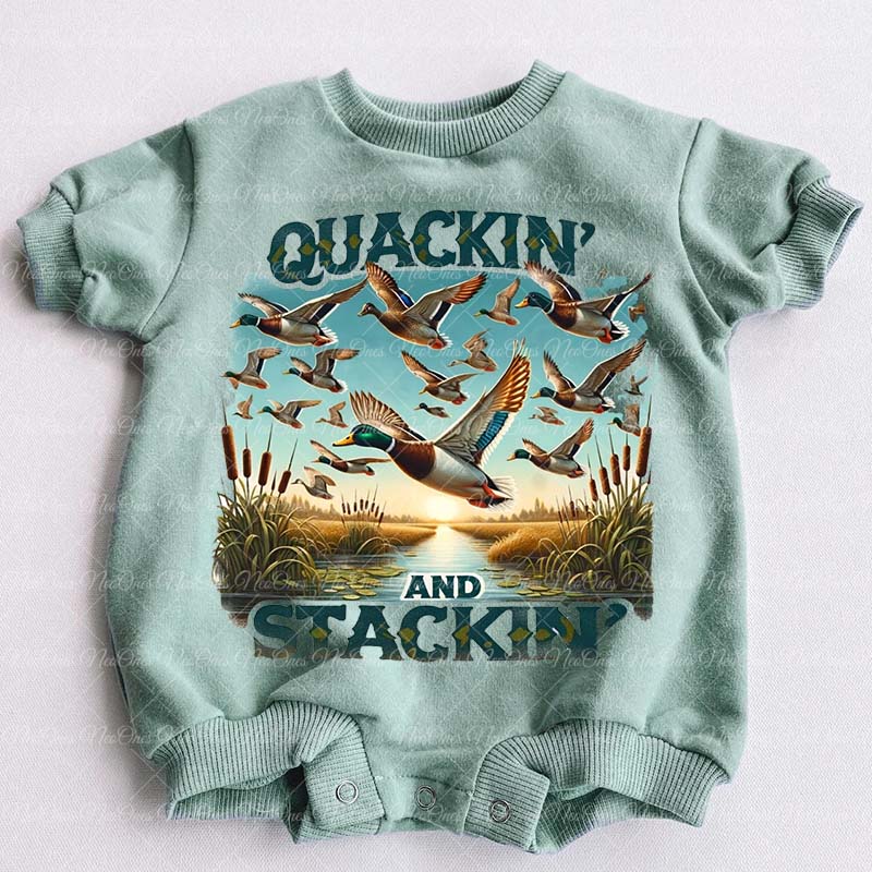Baby Stackin' n Quackin' Romper