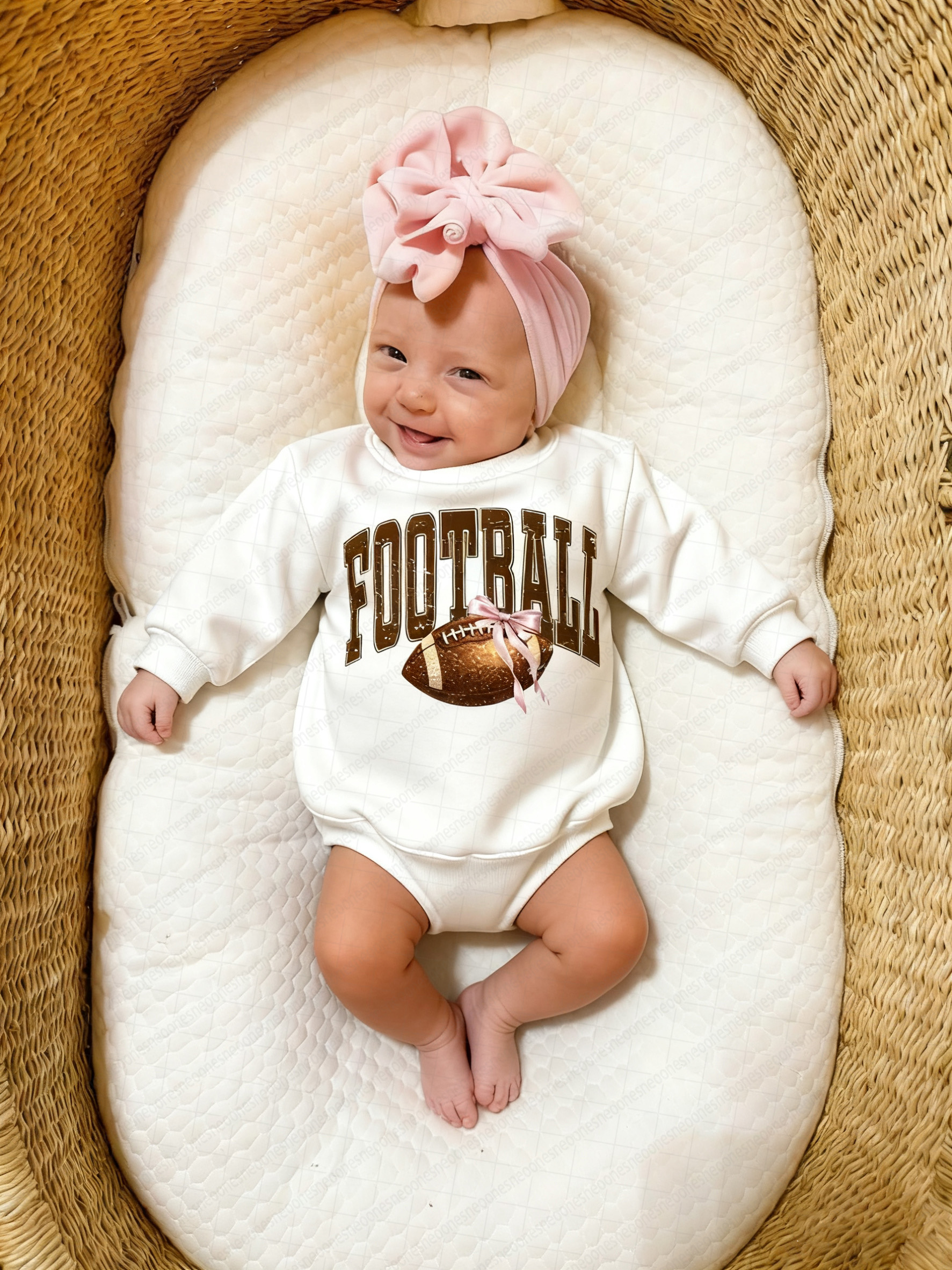 Baby Football Romper