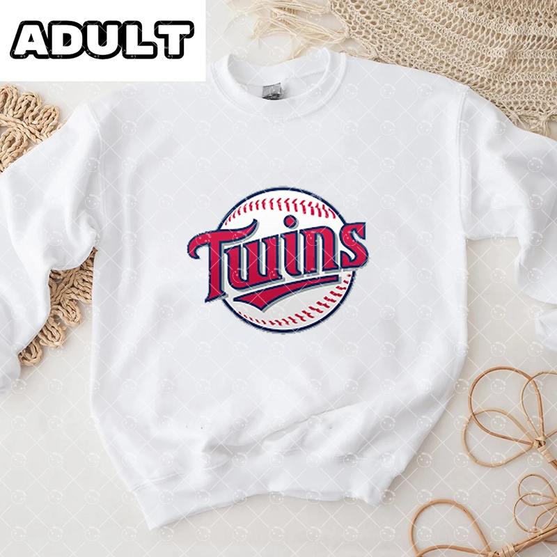 Baby Minnesota Twins Baseball Romper and Adult Sweatshirt