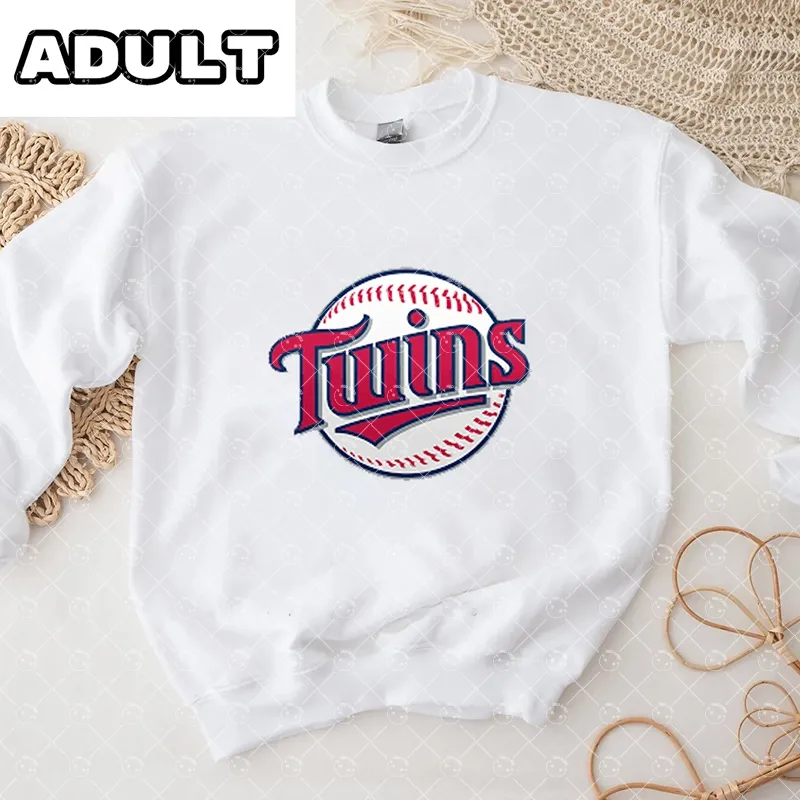 Baby Minnesota Twins Baseball Romper and Adult Sweatshirt