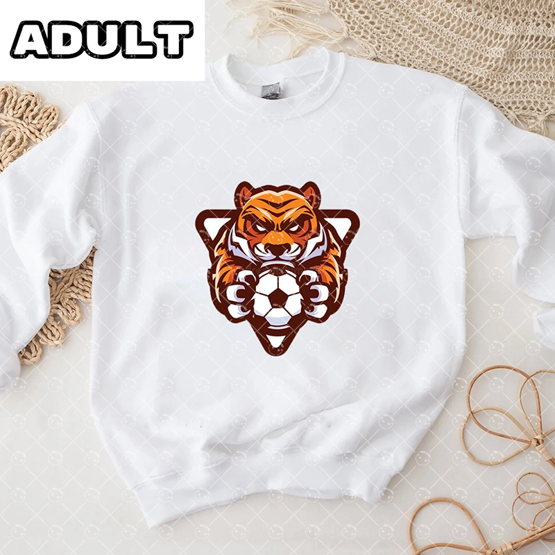 Baby Detroit Tigers Baseball Romper and Adult Sweatshirt