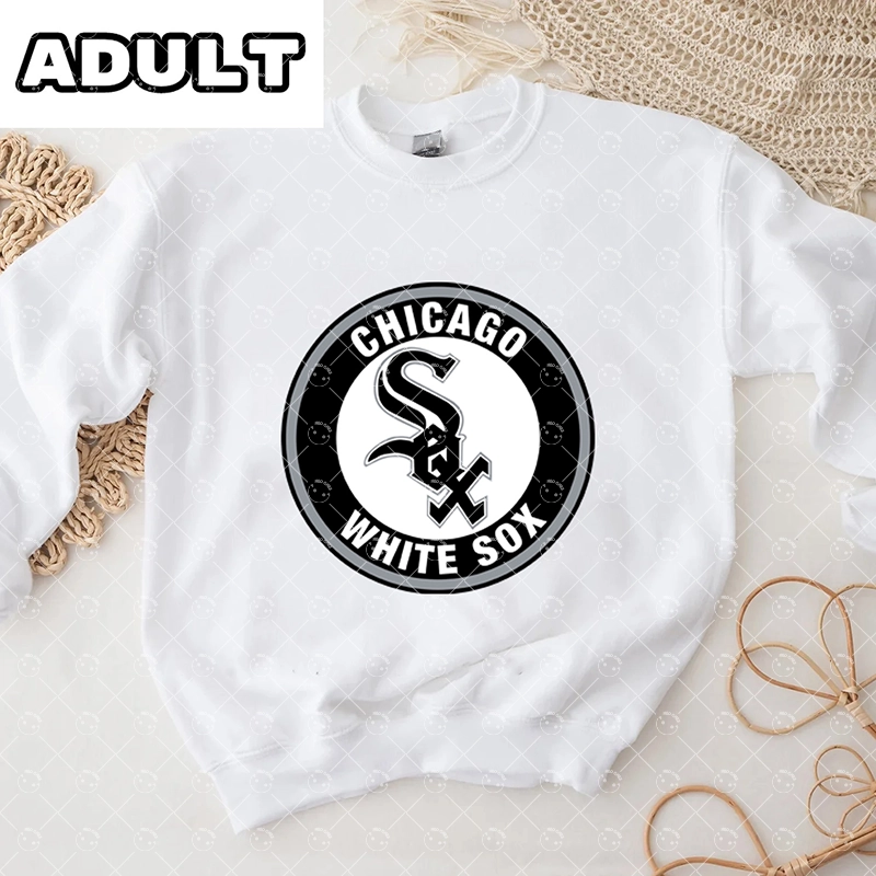 Baby Chicago White Sox Baseball Romper and Adult Sweatshirt