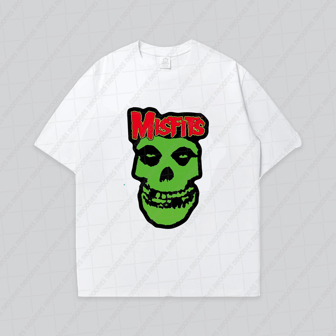 Baby Band Print Romper And Adult T-shirt