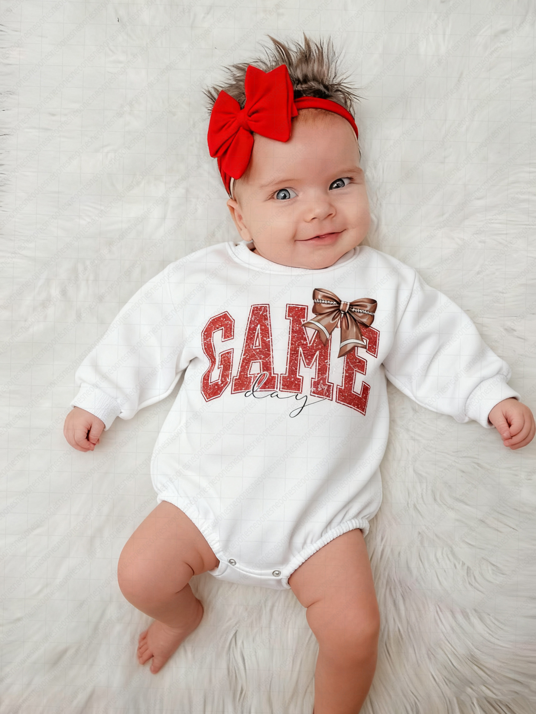 Baby Football Romper