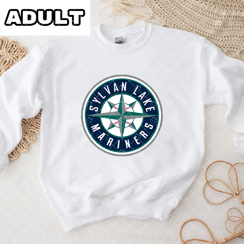 Baby Sylvan Lake Minor  Baseball Romper and Adult Sweatshirt