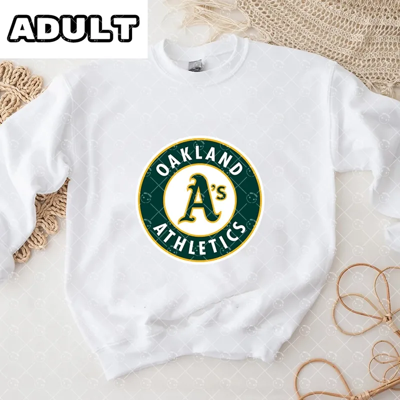 Baby Oakland Athletics Baseball Romper and Adult Sweatshirt