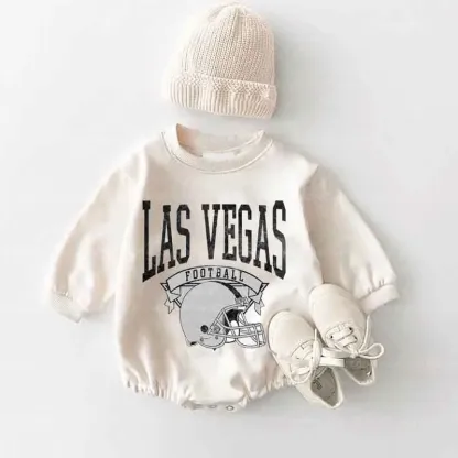 Baby football Romper and Adult Sweatshirt