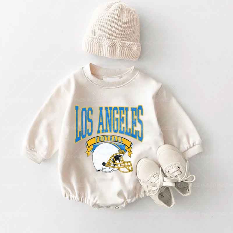 Baby Los Angeles Romper and Adult Sweatshirt