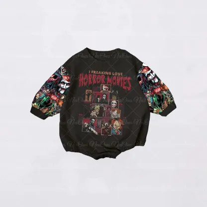 Baby Halloween Print Romper