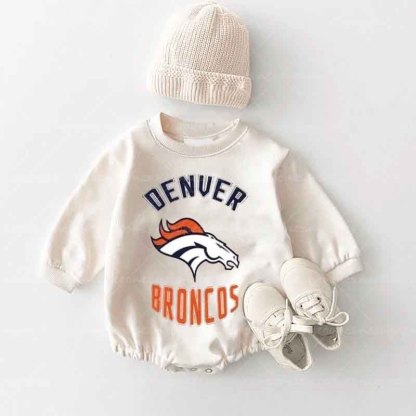 Baby  Football Romper And Matching Adult Hoodie