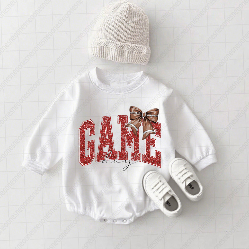 Baby Football Romper