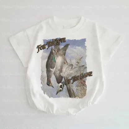 Baby Duck hunting Romper