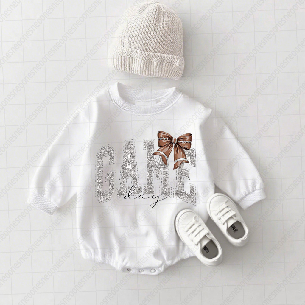 Baby Football Romper