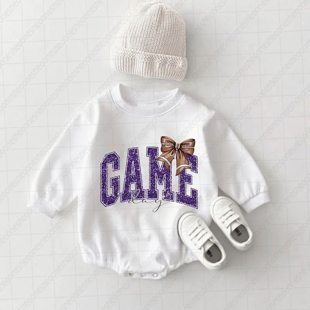 Baby Football Romper