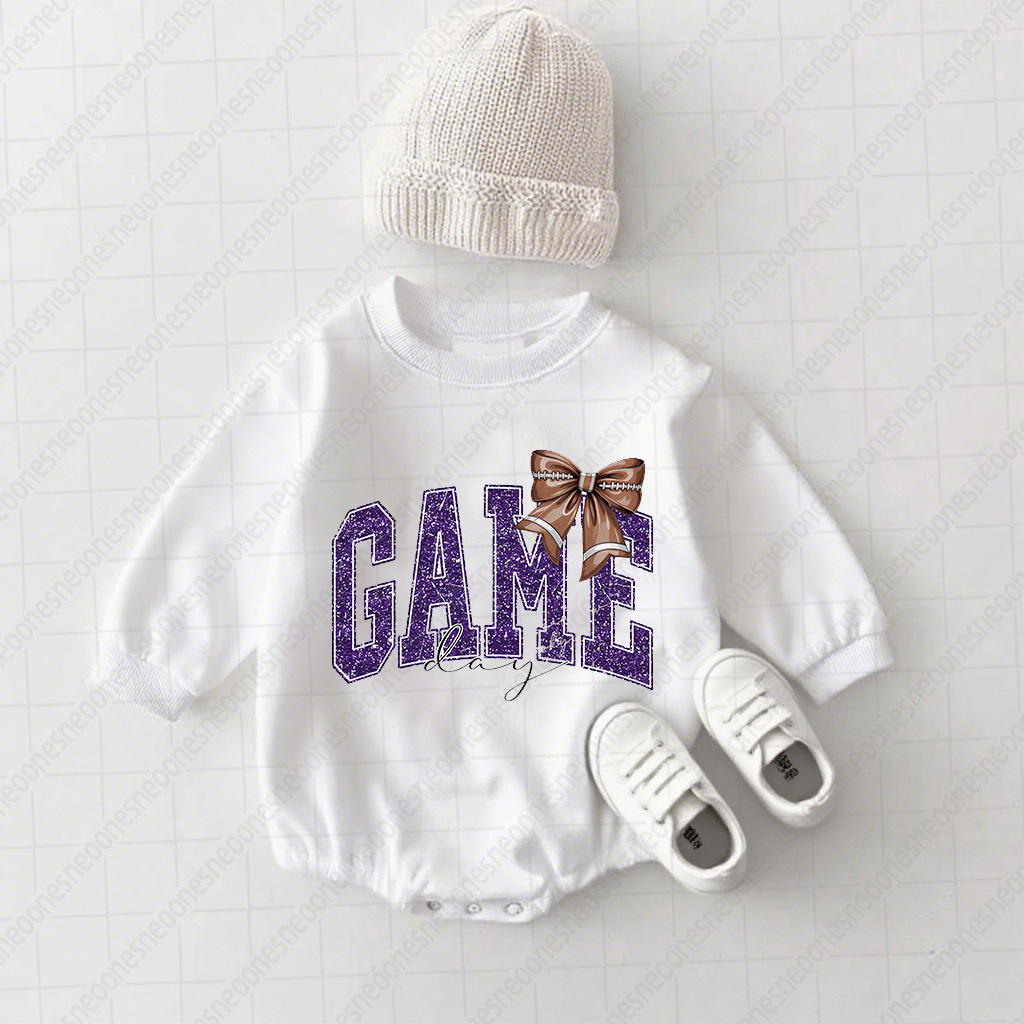 Baby Football Romper
