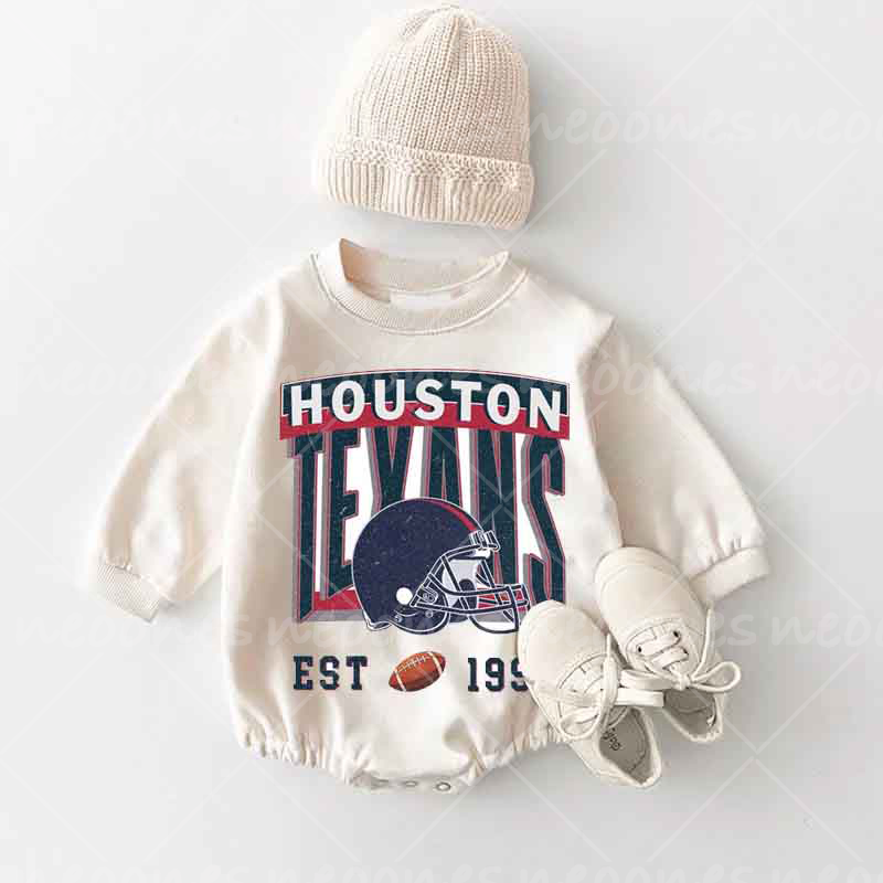 Baby Houston Texans Romper and Adult Sweatshirt