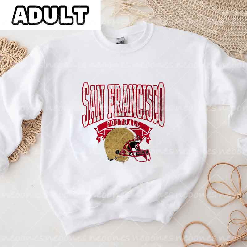 Baby football Romper and Adult Sweatshirt