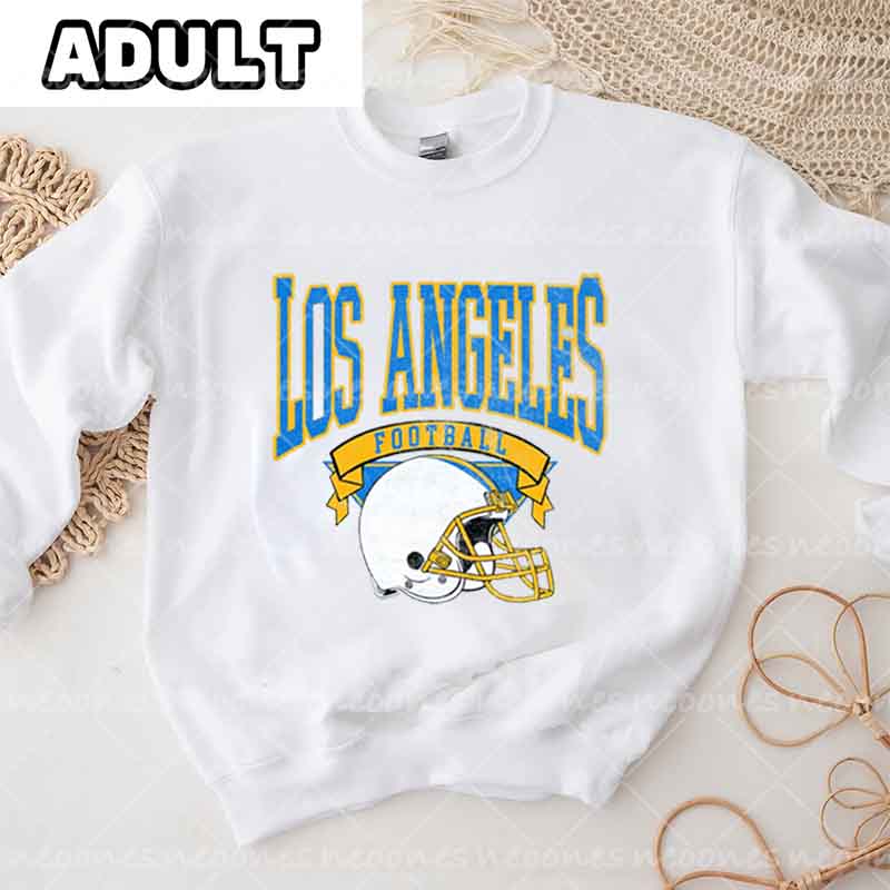 Baby  Los Angeles Romper and Adult Sweatshirt