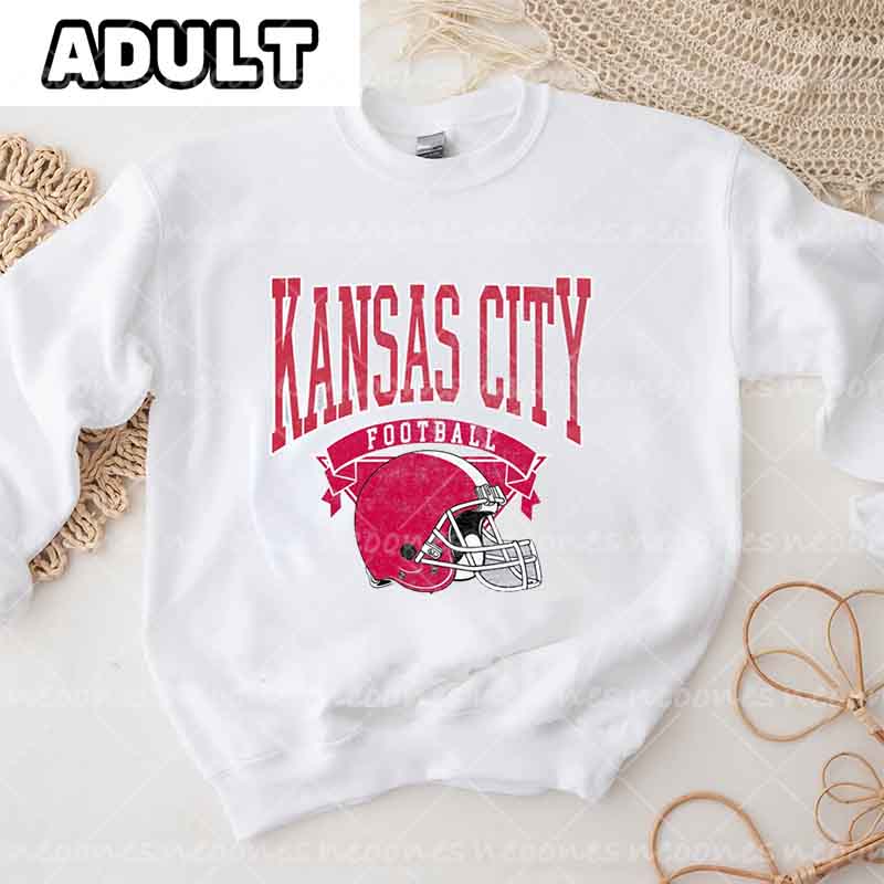 Baby Kansas City Romper and Adult Sweatshirt