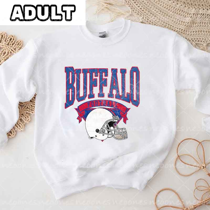 Baby Buffalo Romper and Adult Sweatshirt
