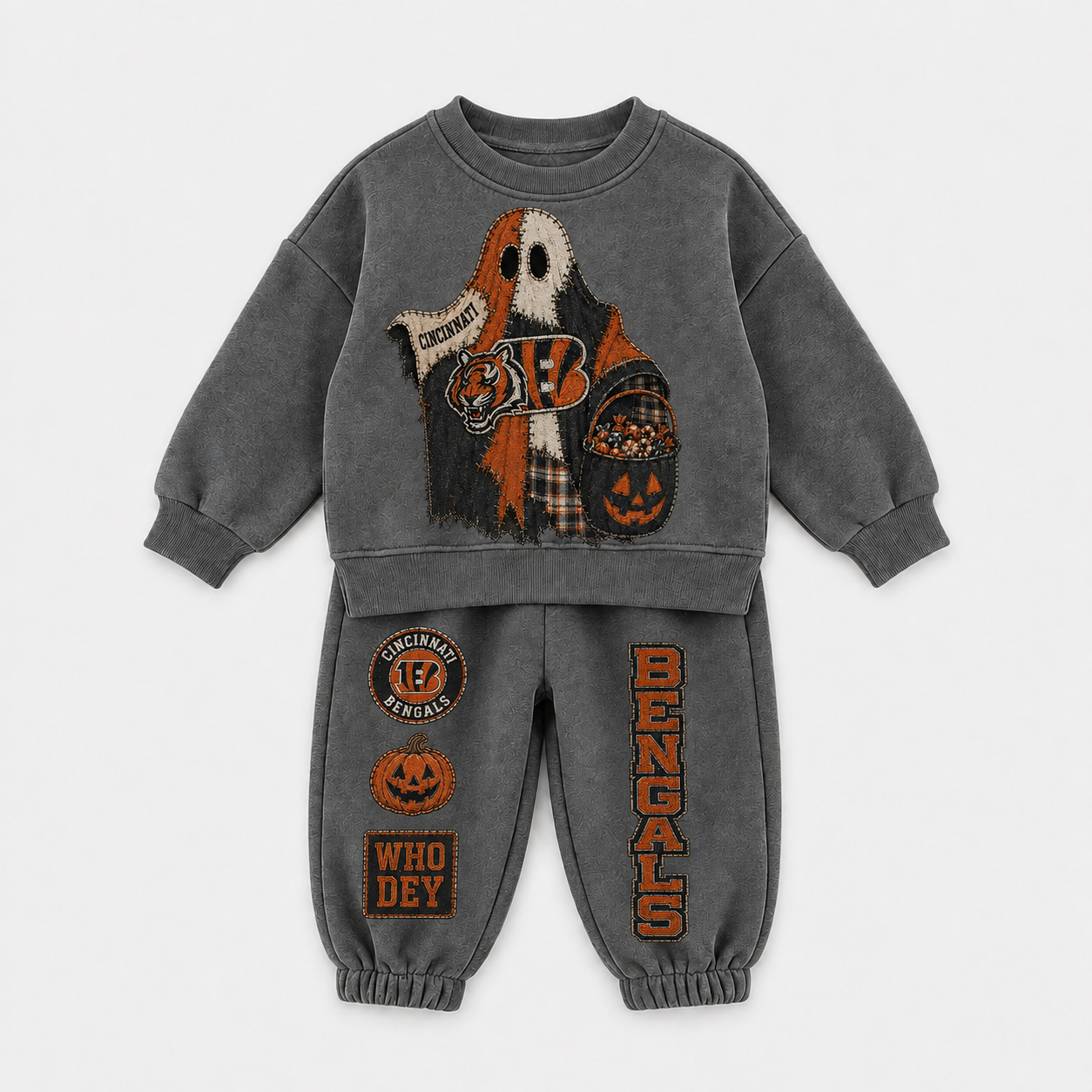 Baby Football Set And Matching Adult Sweater