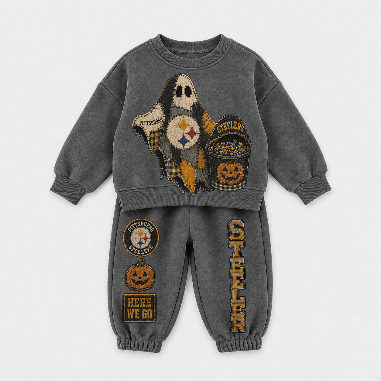 Baby Football Set And Matching Adult Sweater