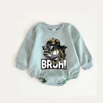 Baby Bass Fishing Romper
