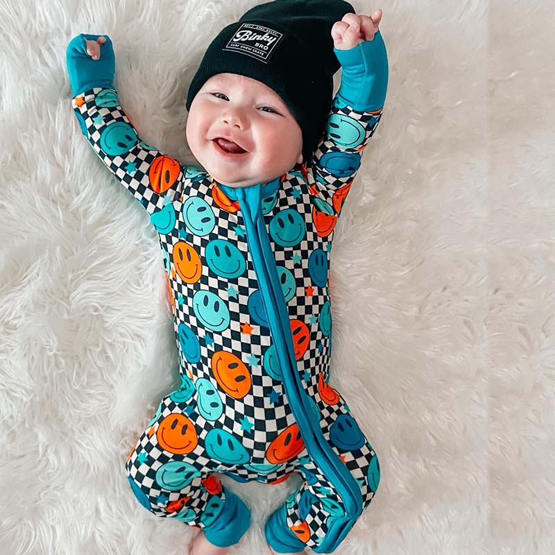 Baby Smiley Print Romper