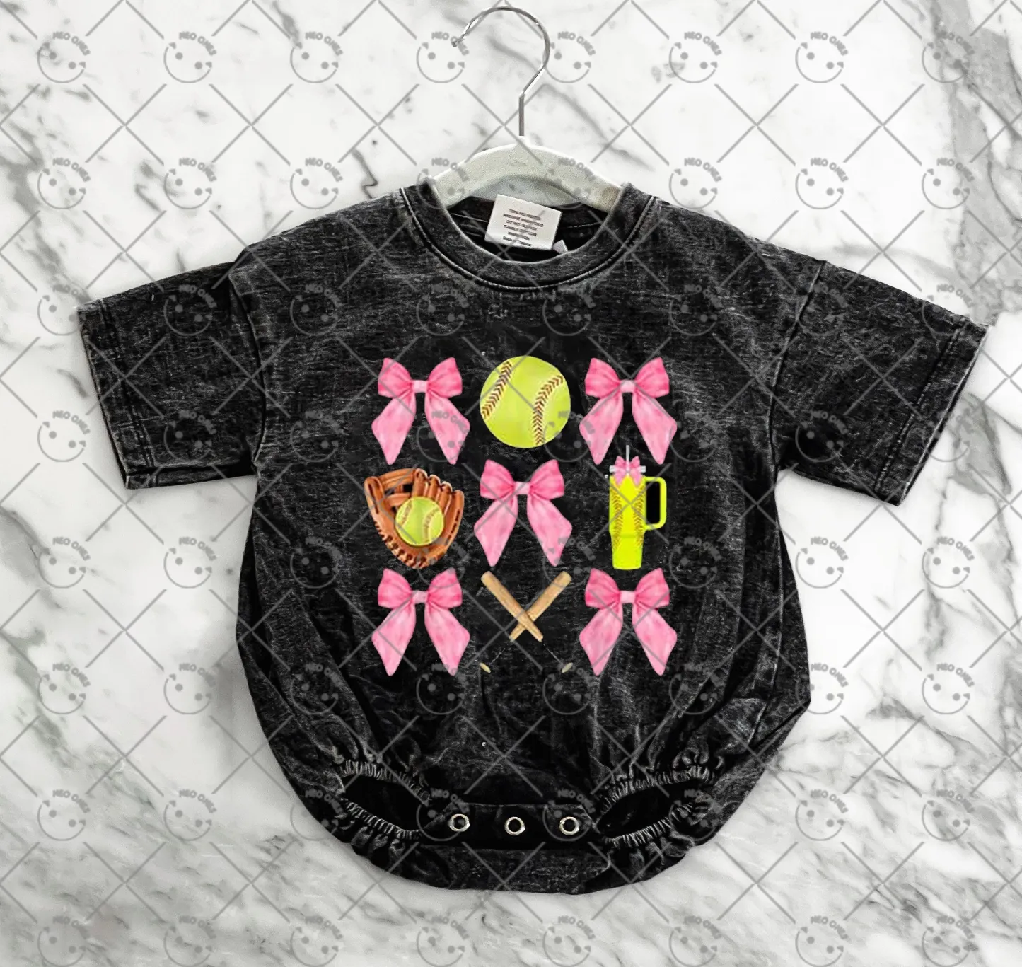 Baby Baseball Rompers and Adult T-Shirts