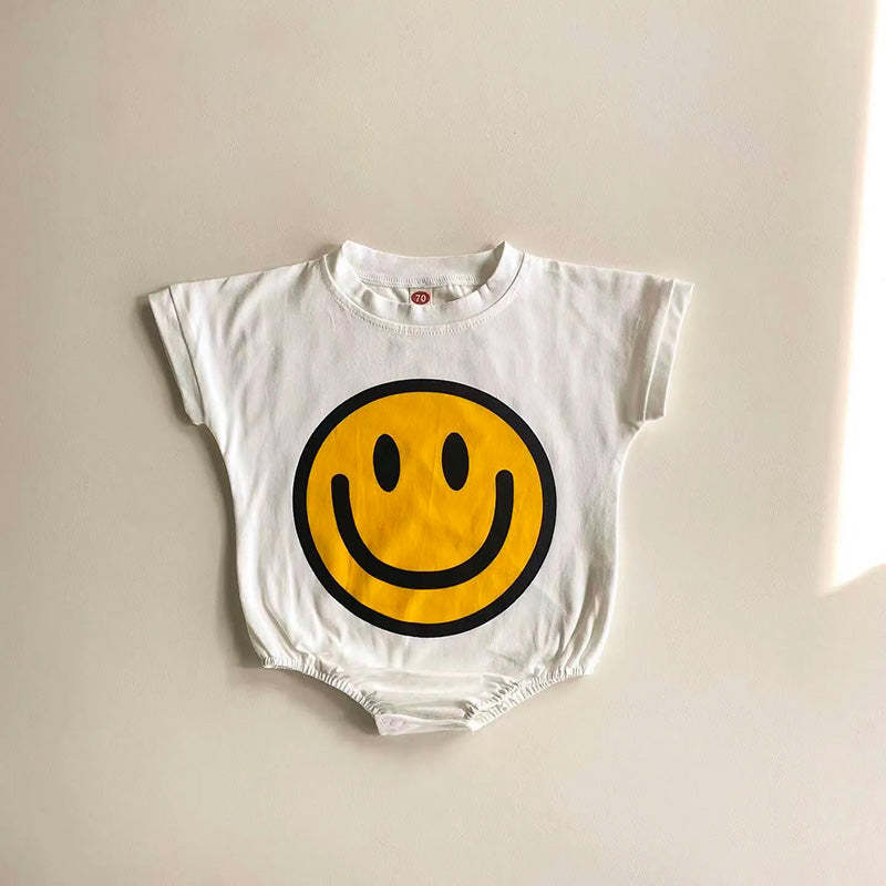 Baby Smiley Print Romper