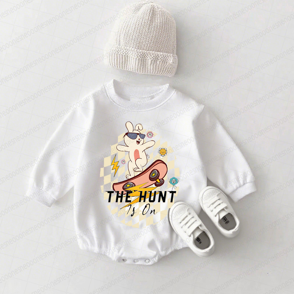 Baby Easter Printed Romper