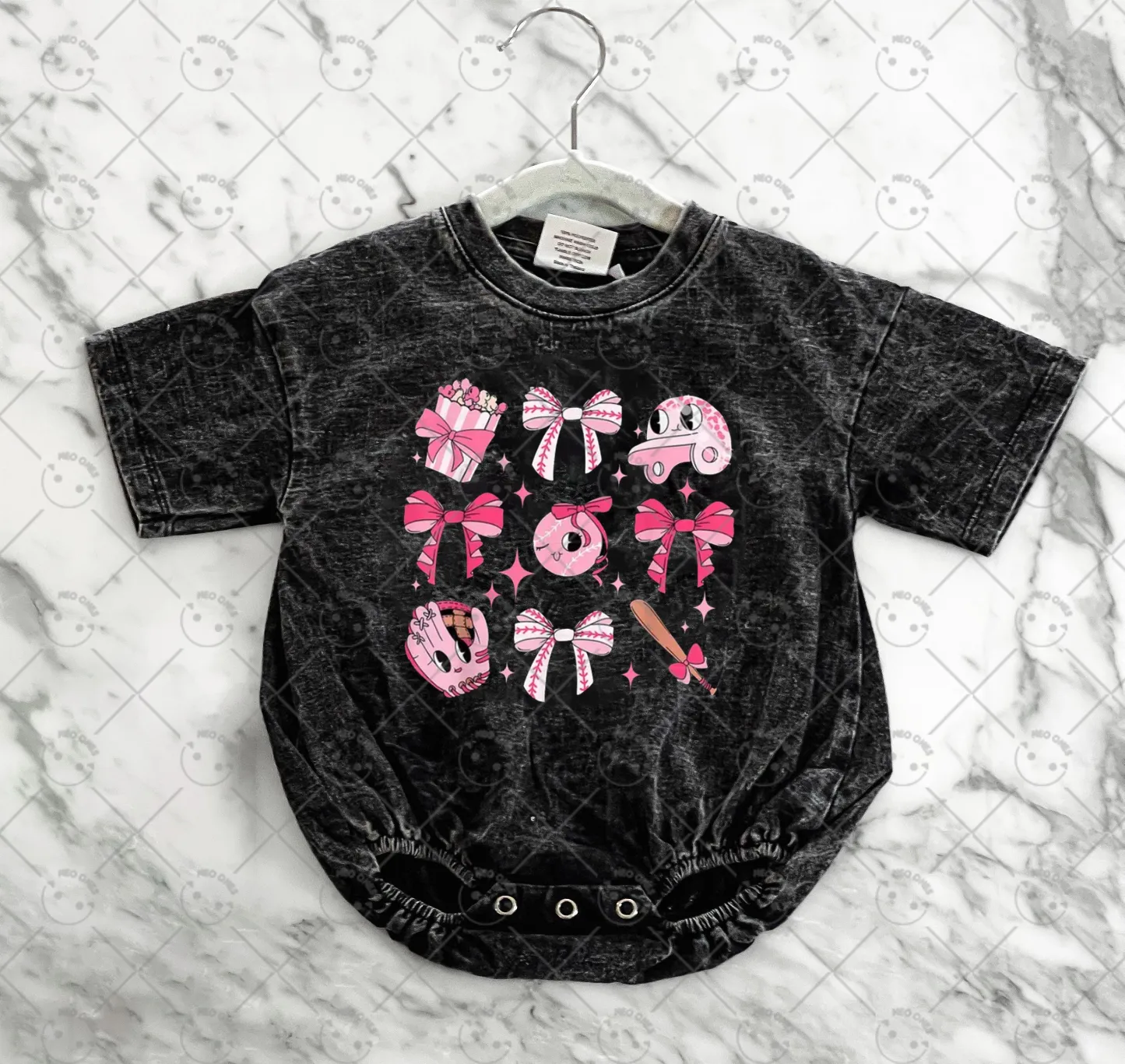 Baby Baseball Rompers and Adult T-Shirts