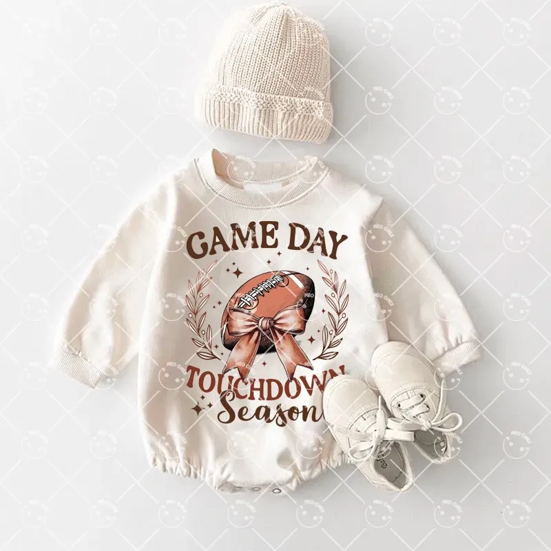Baby Game Day Romper and Adult Sweatshirt