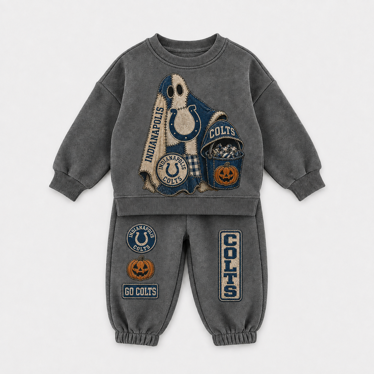 Baby Football Set And Matching Adult Sweater