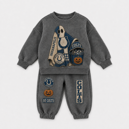 Baby Football Set And Matching Adult Sweater