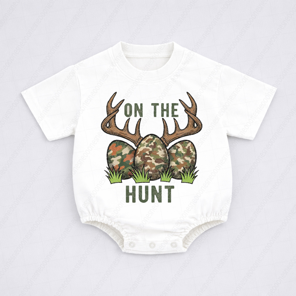 Baby Easter Printed Romper