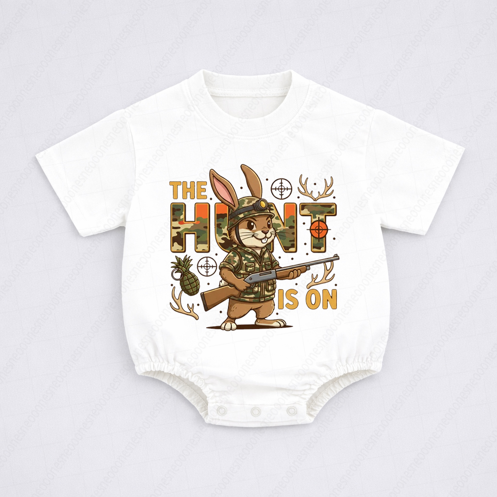 Baby Easter Printed Romper