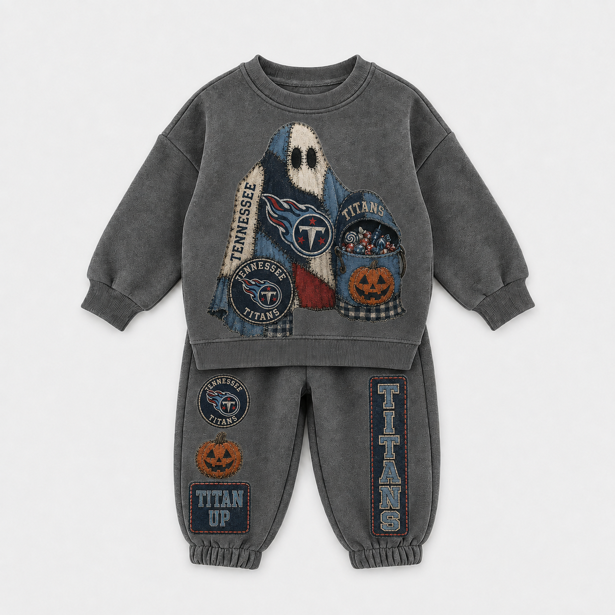 Baby Football Set And Matching Adult Sweater