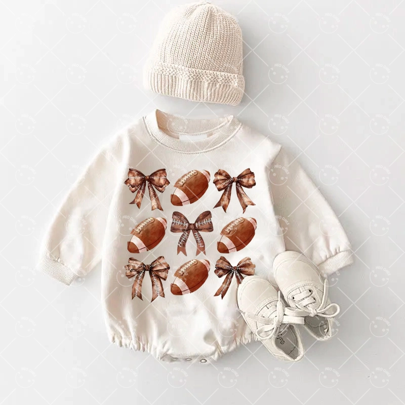 Baby Game Day  Romper and Adult Sweatshirt