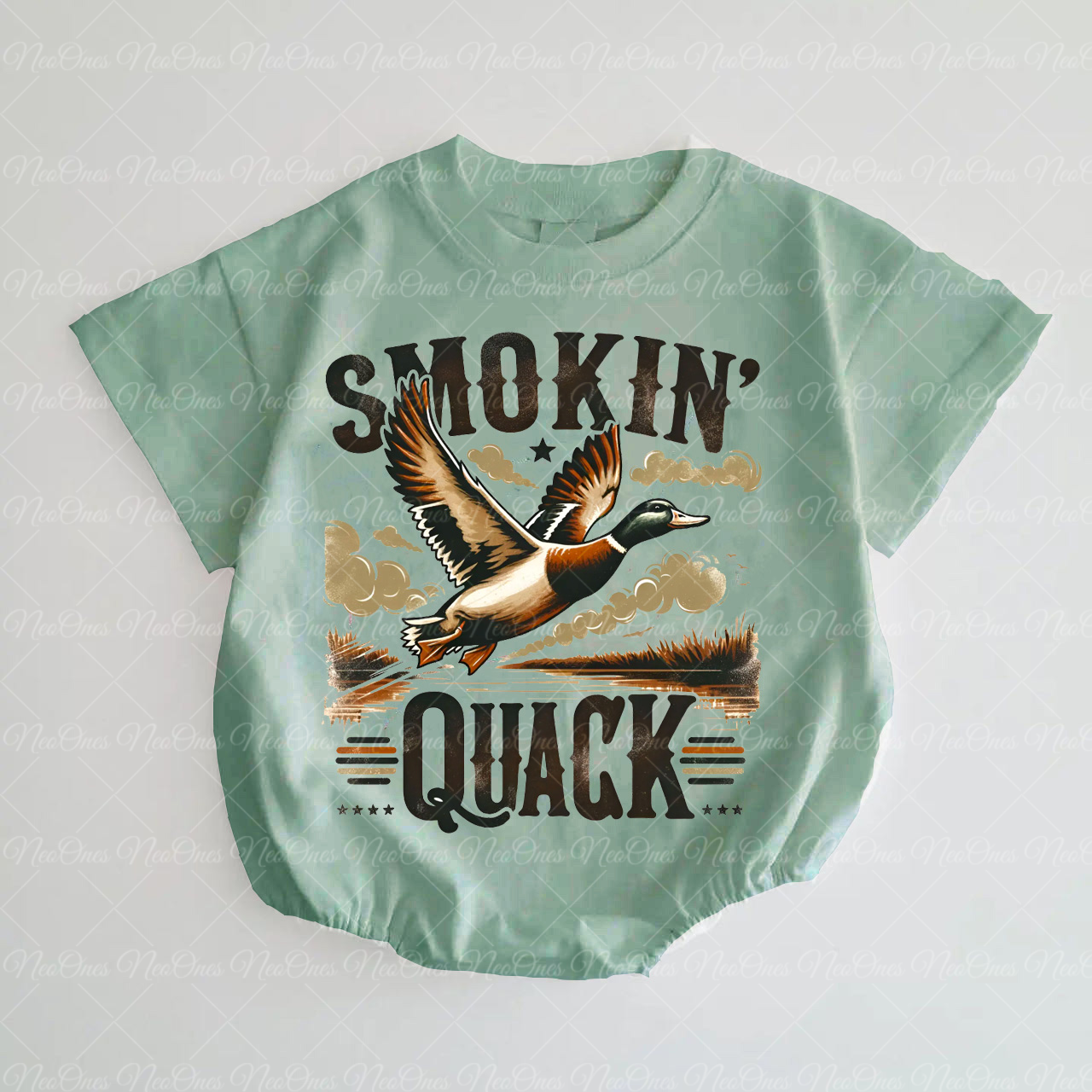 Baby Smokin Quack Romper