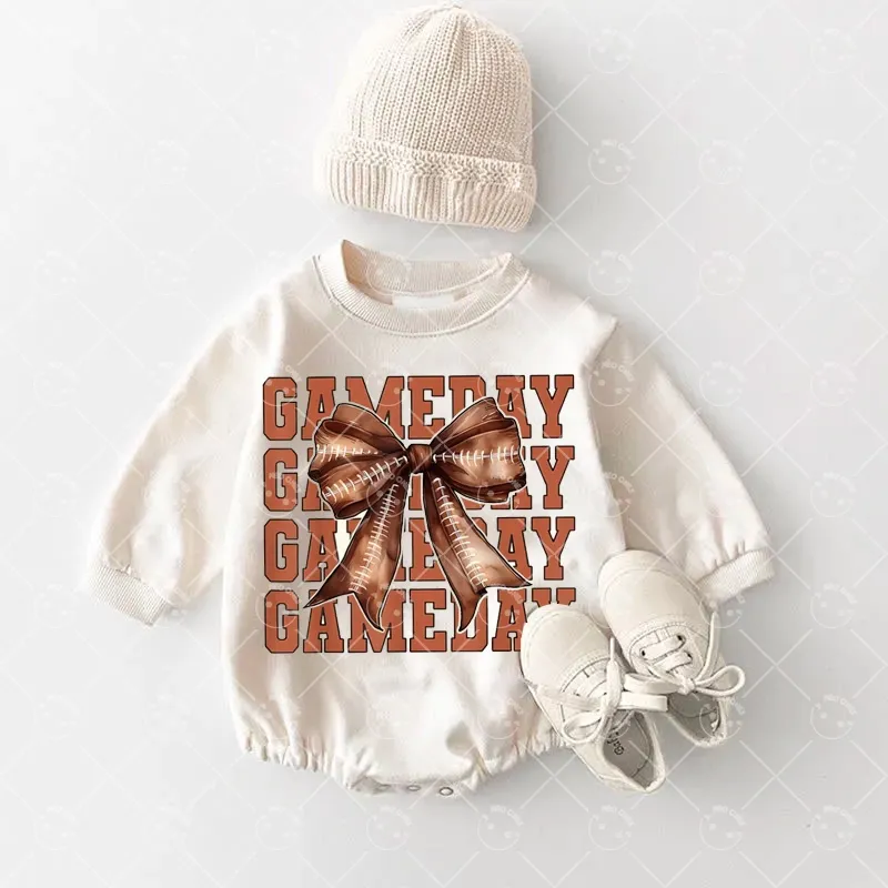Baby Game Day Romper and Adult Sweatshirt