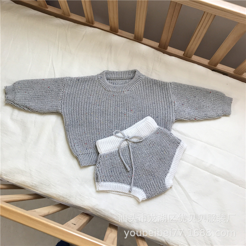 Baby Knitted Sweater Set