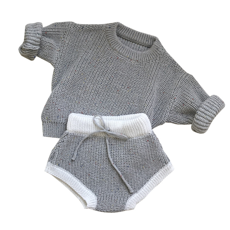 Baby Knitted Sweater Set