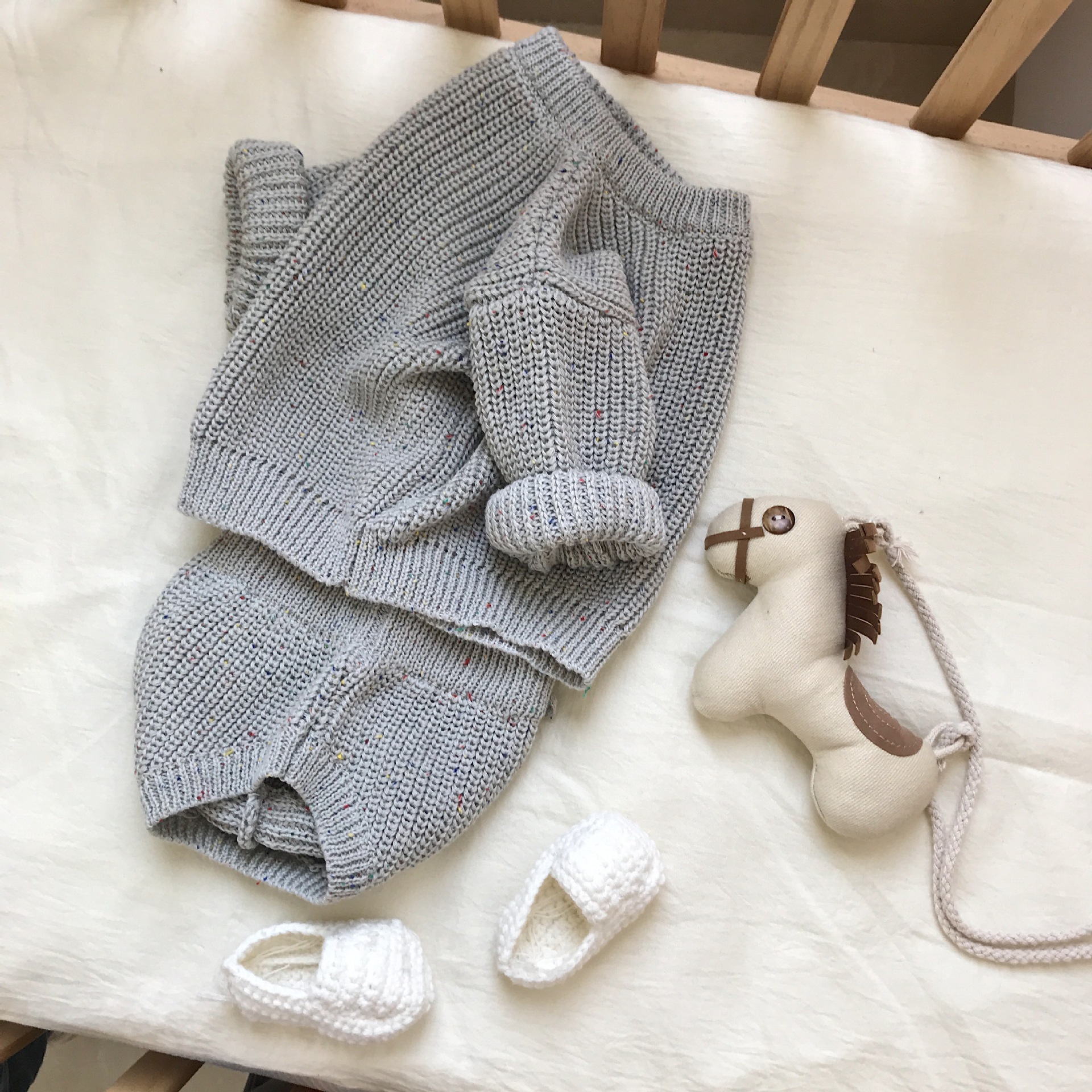 Baby Knitted Sweater Set