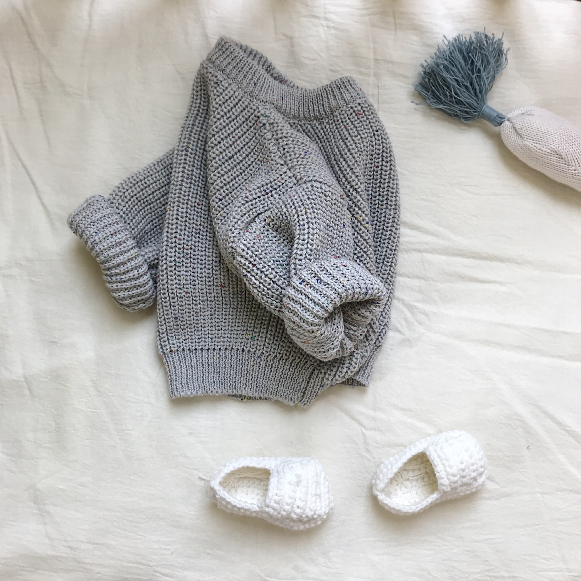 Baby Knitted Sweater Set