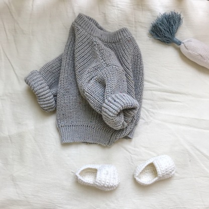 Baby Knitted Sweater Set